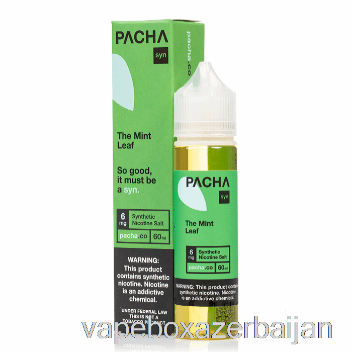 Vape Baku The Mint Leaf Honeydew Berry Kiwi - Pachamama - 60mL 3mg